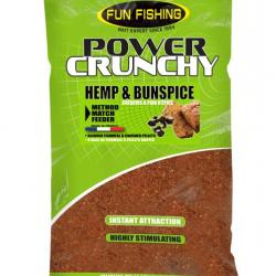 Amorce Fun Fishing Power Crunchy - 2kg Hemp & Tiger