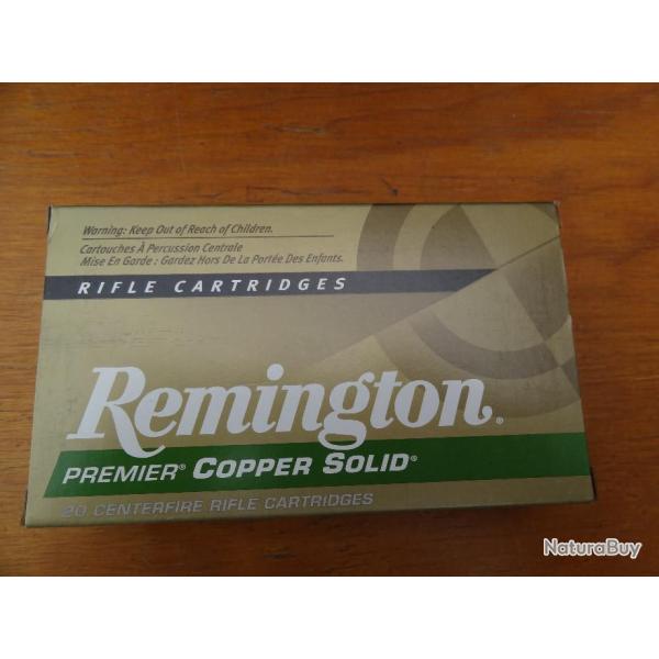 Bote de balles Remington 300Win Mag Premier Copper Solid