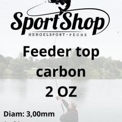 SPORTSHOP SCION FEEDER CARBON 3,00MM SPORTSHOP 2 oz