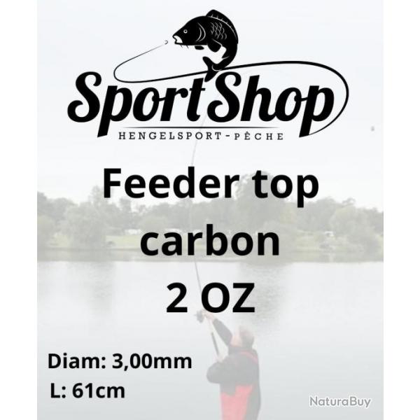 SPORTSHOP SCION FEEDER CARBON 3,00MM SPORTSHOP 2 oz