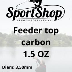 SPORTSHOP SCION FEEDER CARBON 3,50MM SPORTSHOP 1,5OZ