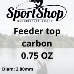 SPORTSHOP SCION FEEDER CARBON 2,80MM SPORTSHOP 1 oz