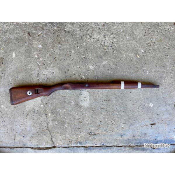 Crosse + garde main au numro Mauser 98K WW2