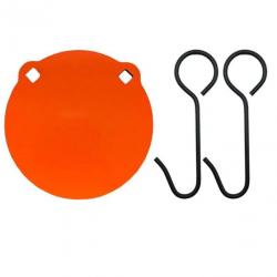 Cible Gong Acier orange 15 cm