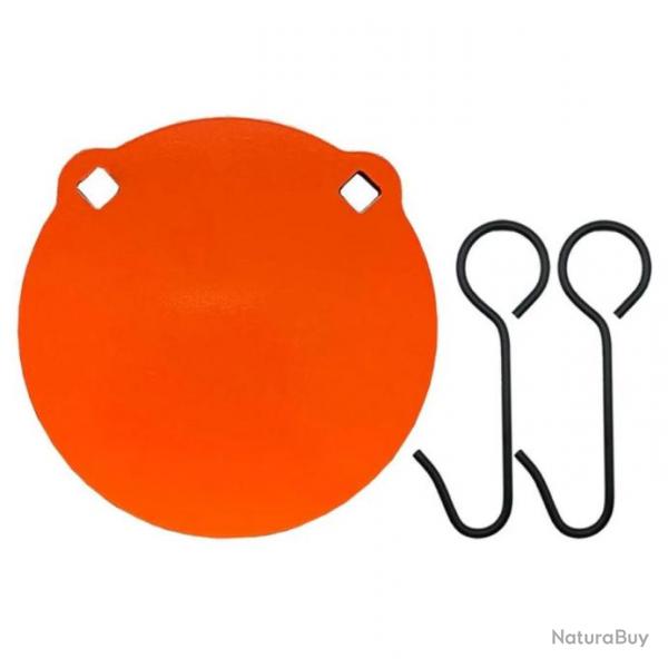 Cible Gong Acier orange 20 cm