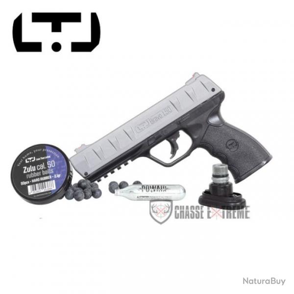 Pack Pistolet LTL Bravo Co2 Cal 50