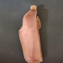 HOLSTER CUIR PONY S&W CARCASSE K 4"