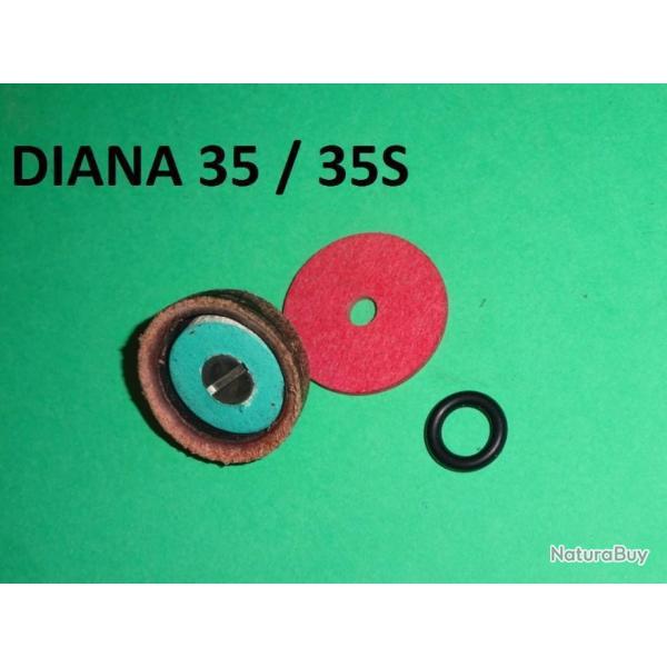 joint de piston carabine DIANA 35 / DIANA 35s + joint canon calibre 4.5 -VENDU PAR JEPERCUTE (b1408)