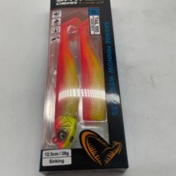 Combo leurres souples Savage Gear, Savage minnow weedless 12,5 cm