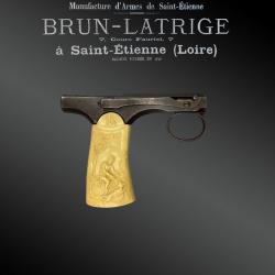 Pistolet à Répétition Brun-latrige Saint-etienne, France, Vers 1890