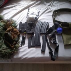 lot accessoires airsoft