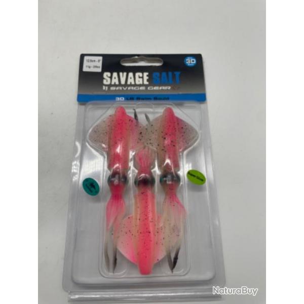 3 leurres souples  Savage salt by savage gear