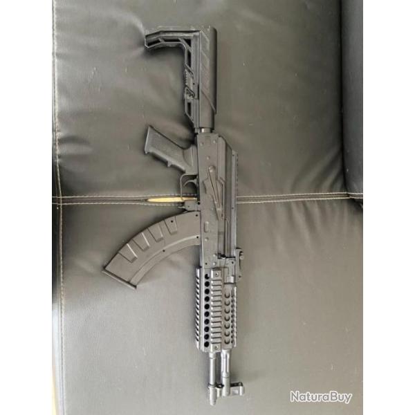 AK1 Crosman full auto  billes acier 4.5mm