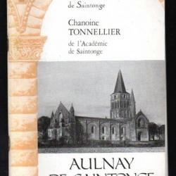 aulnay de saintonge du chanoine tonnelier