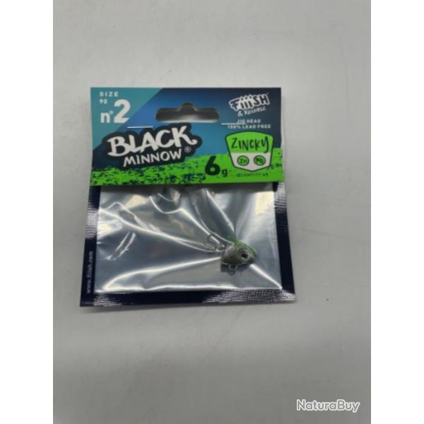 Tte plombe  Fiiish black minnow 6g