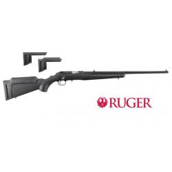 CARABINE RUGER AMERICAN RIMFIRE 22LR 18" 46CM 1/2X28 NOIR