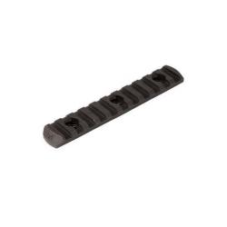 RAIL PICATINNY 11 EMPLACEMENTS FIXATION M-LOK NOIR