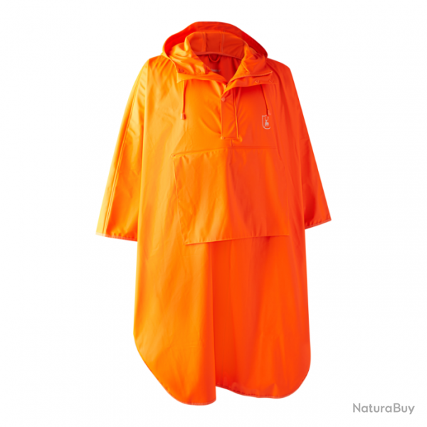 Poncho De Chasse Hurricane Orange - 2XL/3XL/4XL