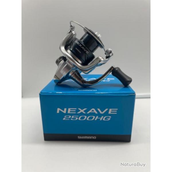 Moulinet shimano nexave 2500HG gris