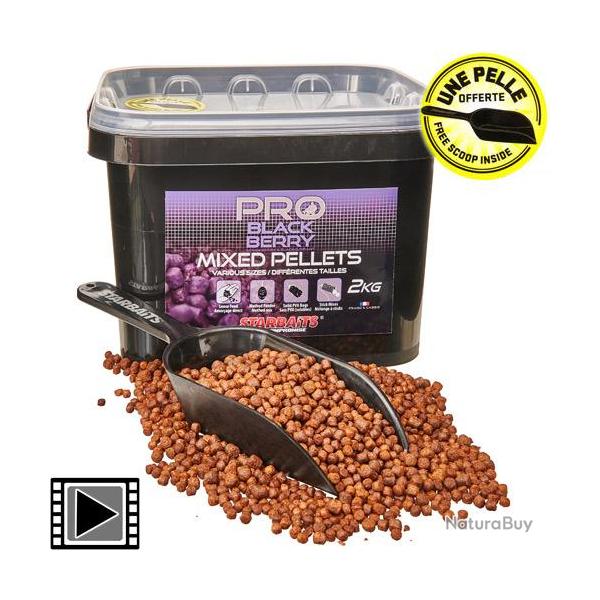 Pellets Starbaits Probiotic Blackberry 2kg