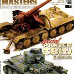 steel masters 115 spécial panzer 38t & dérivés. hetzer artillerie,flakpanzer 38t, marder III,