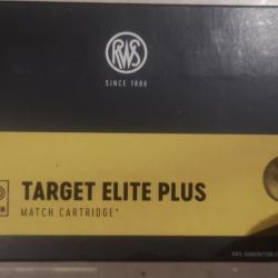 Boîte de cartouches 6,5x55 SE "Target élite plus" 143 grs neuve.