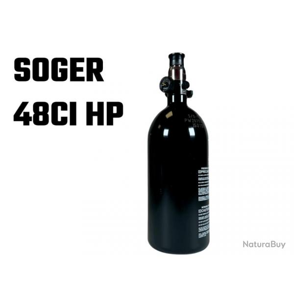 Bouteille HPA SOGER 0.8L 3000PSI + REG HP