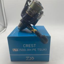 Moulinet de pêche Daiwa crest LT 2500-XH PE Tsuki