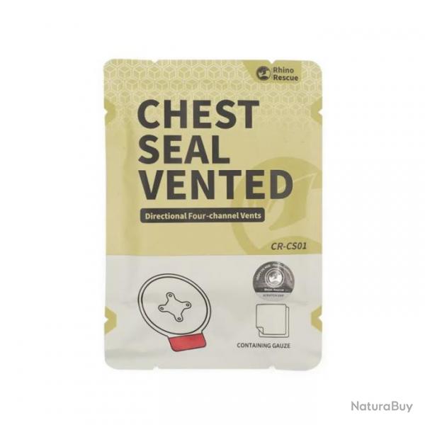 Pansement Thoracique Chest Seal 4 Valves | RHINO RESCUE