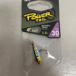 !! LEURRE FIIISH POWER TAIL 30mm col NATURAL TROUT