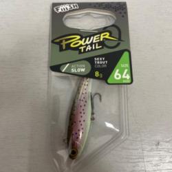 !! LEURRE FIIISH POWER TAIL 64mm col SEXY TROUT