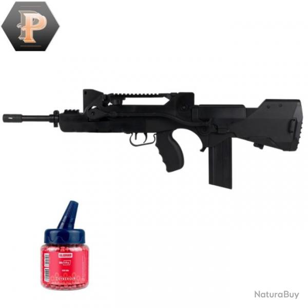 Rplique Airsoft Famas Valoris Spring noir cal.6mm + billes