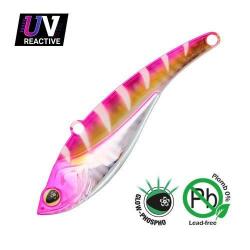 Lame Vibrante Sakura Salty Blade ZN 9cm 9cm 25g 145 - Pink Tiger