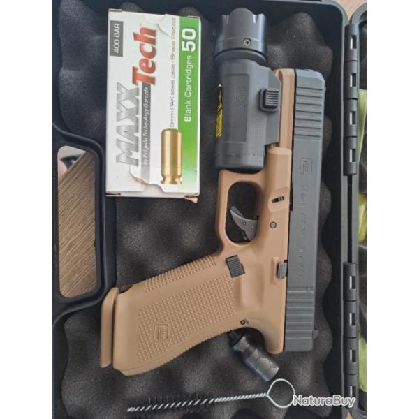 Glock17 GEN5 pak avec lampe laser