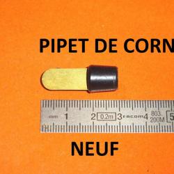 pipet de corne longueur 28mm diamètre 10mm - VENDU PAR JEPERCUTE (JO769)