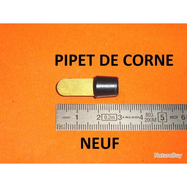 pipet de corne longueur 28mm diamtre 10mm - VENDU PAR JEPERCUTE (JO769)