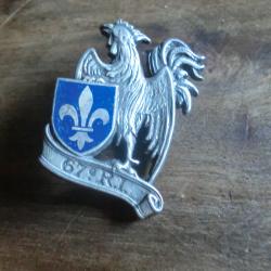 insigne 67eme régiment d infanterie / drago paris