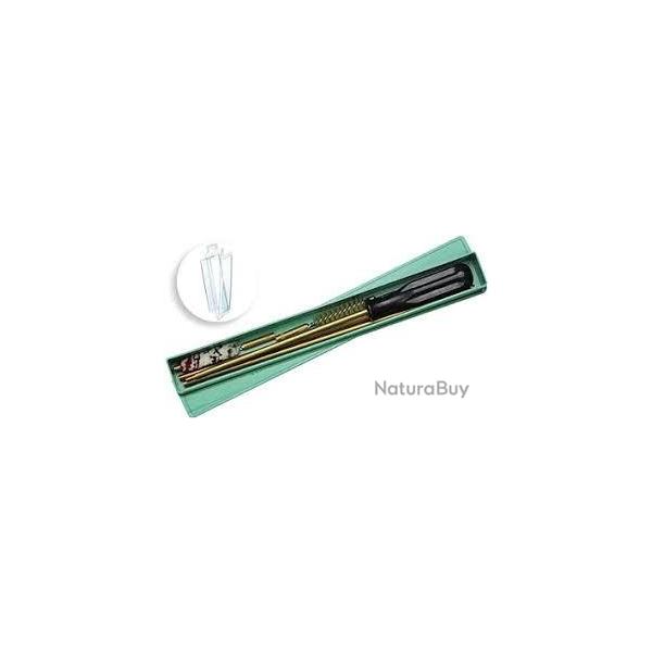 BOITE DE NETTOYAGE CARABINE CAL 12 MM BAGUETTE GAINEE SOUS BLISTER