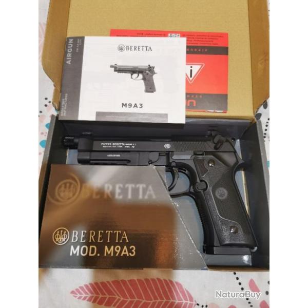 Beretta m9a3 FM BLK 4.5 mm