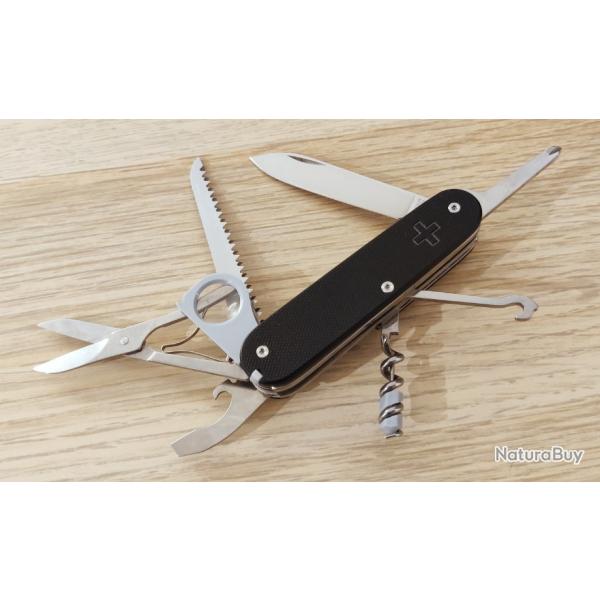 Victorinox couteau suisse Custom Yeoman +Scie G10 clip de poche