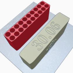 Bo&icirc;te &agrave; munition 30-06 springfleld X20