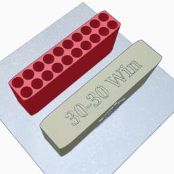 Bo&icirc;te &agrave; munition 30-30 Winchester X20