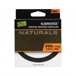 Tresse FOX Naturals Submerge Braid 0.20mm 35lb - 15.8kg - 300m