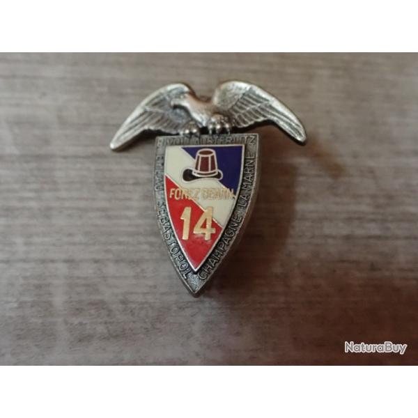 Insigne 14 Rgiment Infanterie Lgion trangre DELSART