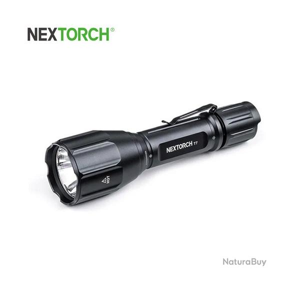 Lampe Torche tactique Nextorch T7 V2.0 SET - 1300 Lumens rechargeable - Kit chasse