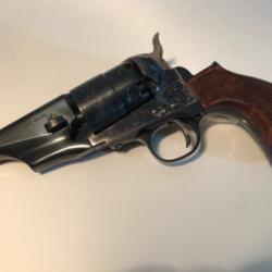Revolver PIETTA Army Sheriff's Snubnose 1860 Cal. 44 - crosse arrondie quadrillée - Canon 3''