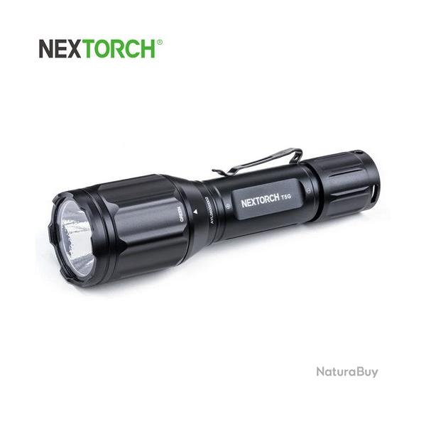 Lampe tactique Nextorch T5G V2.0 SET- 1200 Lumens rechargeable - Kit chasse - lumire blanche/verte