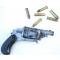 petites annonces Naturabuy : RARE revolver en calibre 8 mm/92 St Etienne hammerless 5 coups plaquettes corozo noires HER24REV010