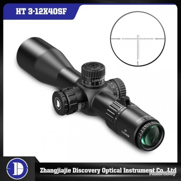 Discovery birth 3-12X40 SF FFP-Lunette de Chasse Compacte