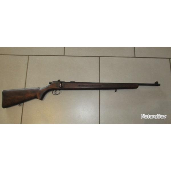 Rare carabine d'entrainement militaire FALKE Mod. 36, cal 22 LR , monocoup.